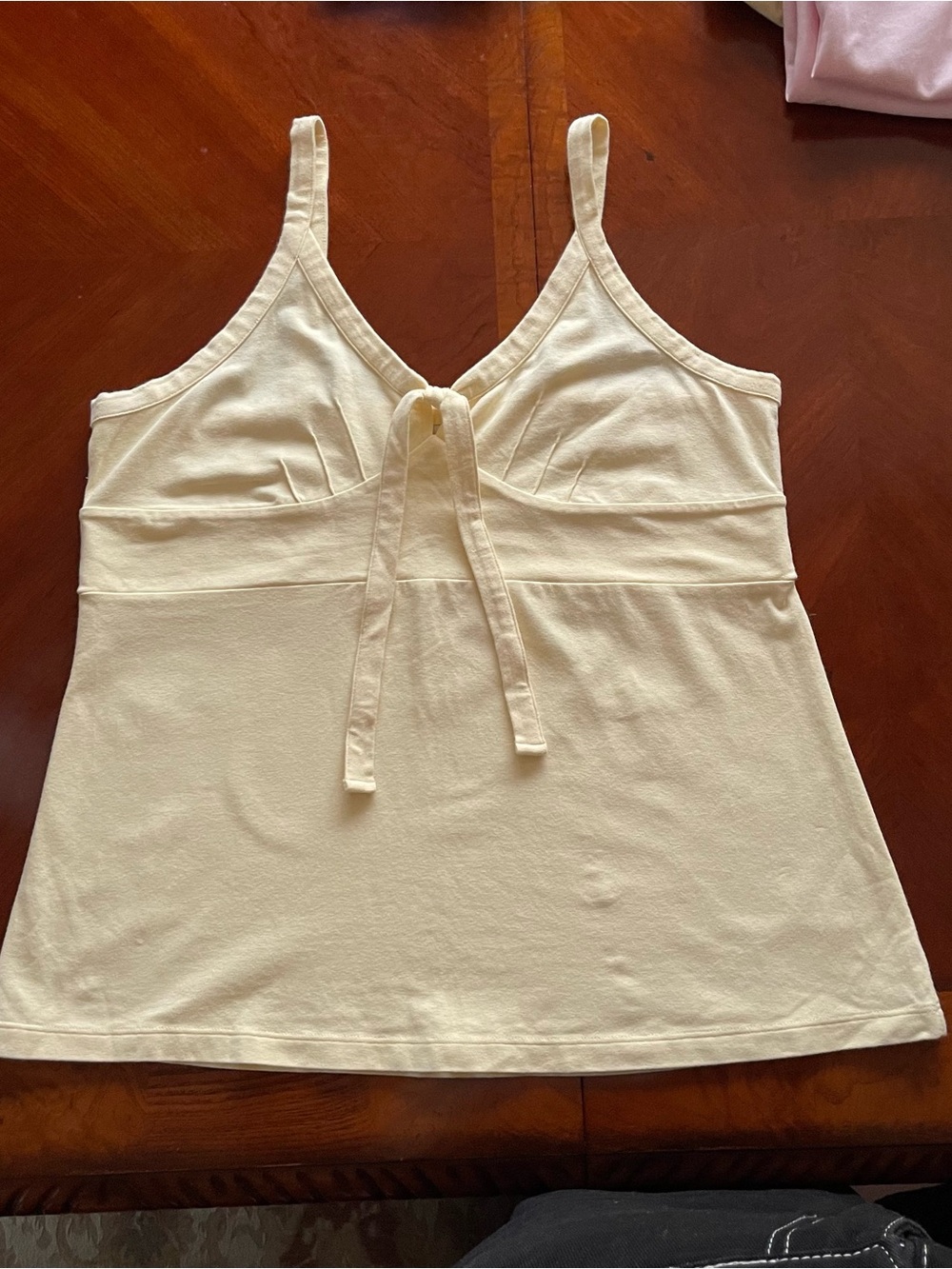 Vintage Fashion Bug Women's Tie-Front Camisole Top